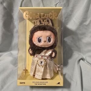 Good Luck To You Vinyl Plush Hanging Card